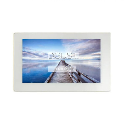 LCD 7'' 1024x600 RS485 RTC Weißes Gehäuse DWIN HMI-Lautsprecher TC070C22U00