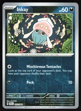 Inkay 033/064 Pokemon SV: Shrouded Fable Reverse Holo Common NM
