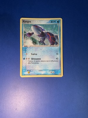 Pokemon Karte Kyogre Ex Smaragd Holo 6/106 Ita EXC/NM