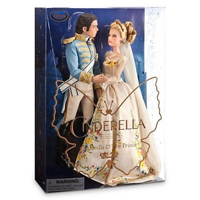 ディズニーシンデレラプリンスフィルムコレクションドール Disney Store Cinderella The Prince Live Action Movie Doll Set Film