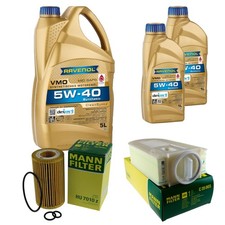 Controllo Set 7L 5W-40 per Mercedes GLK-Klasse X204 220 CDI 4matic 250