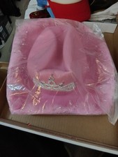 Pink Cowboy Hat And Bandana 4pc Set