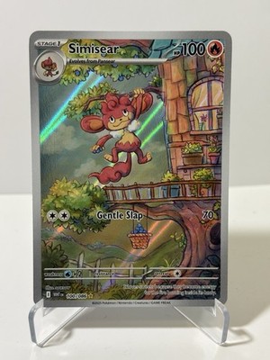Simisear 100/086 - Illustration Rare - White Flare - Pokemon TCG | eBay ...