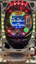Pachinko Star Wars Automat mit LED-Beleuchtung und R2-D2 Figur Sankyo