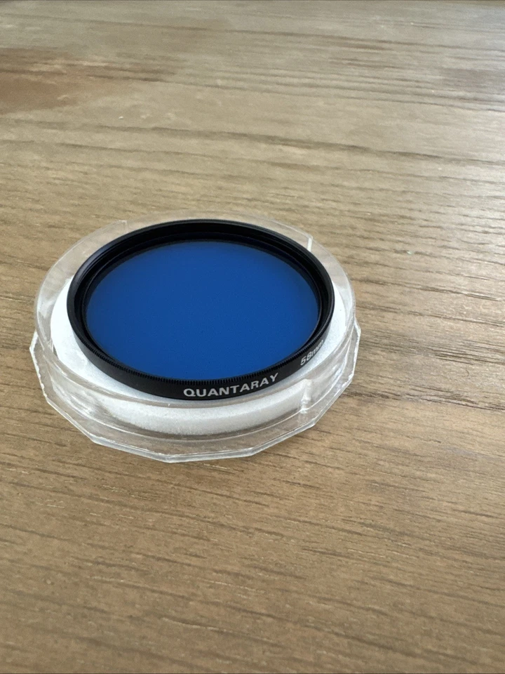 Quantaray 80A Blue 58mm Lens Filter w/ Case - Image 3 of 4