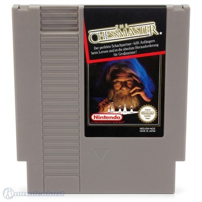 Nintendo NES Spiel - The Chessmaster PAL-B Modul