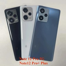 Battery Back Glass Cover Housing For Redmi Note 12 Pro 5G / Note12 Pro Plus