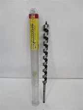 IVY Classic 46336, 1" x 18" Nail Cutting Ship Auger Bit, 7/16" Hex