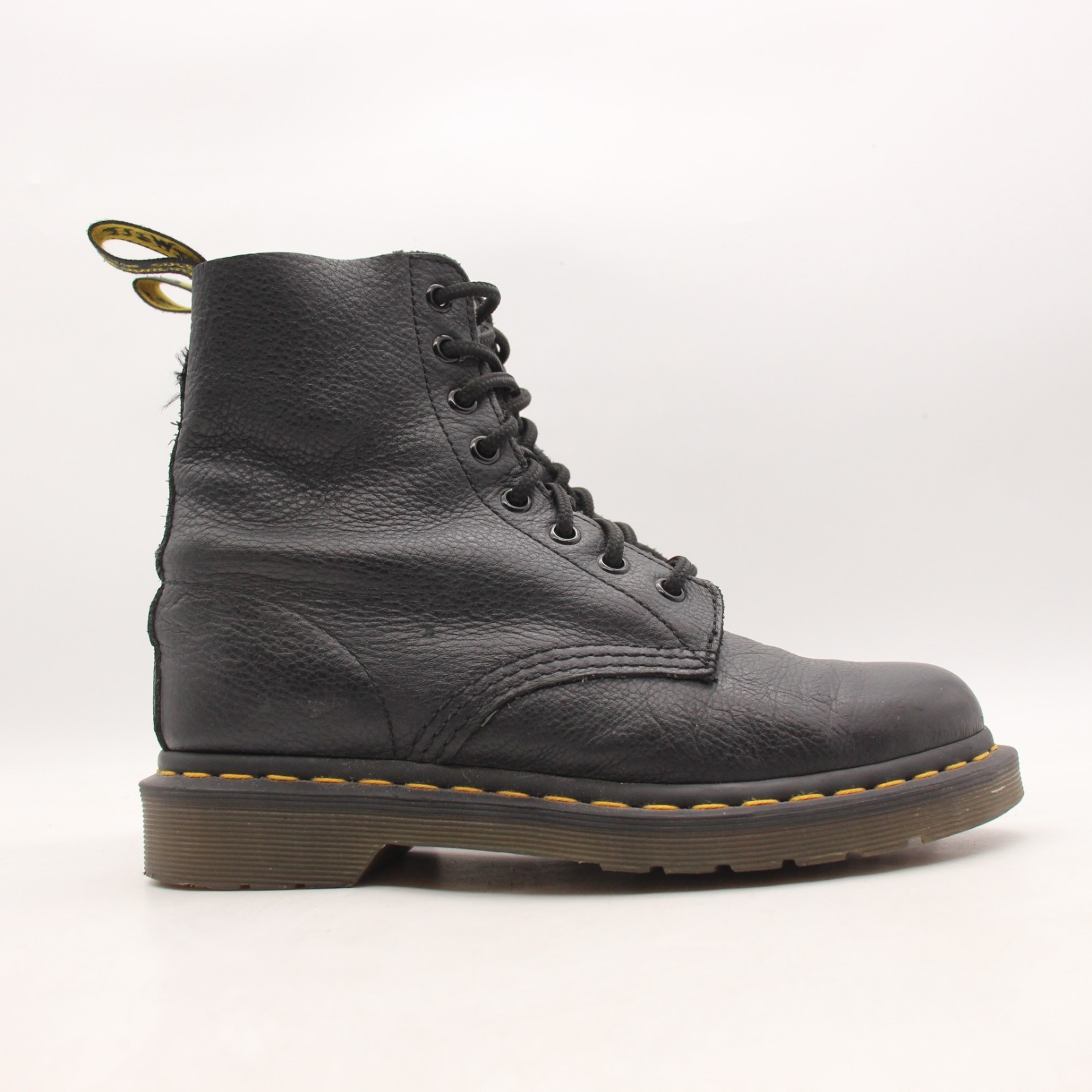 Doc Dr Martens Pascal Black Soft Leather Women's Size 7 Boots
