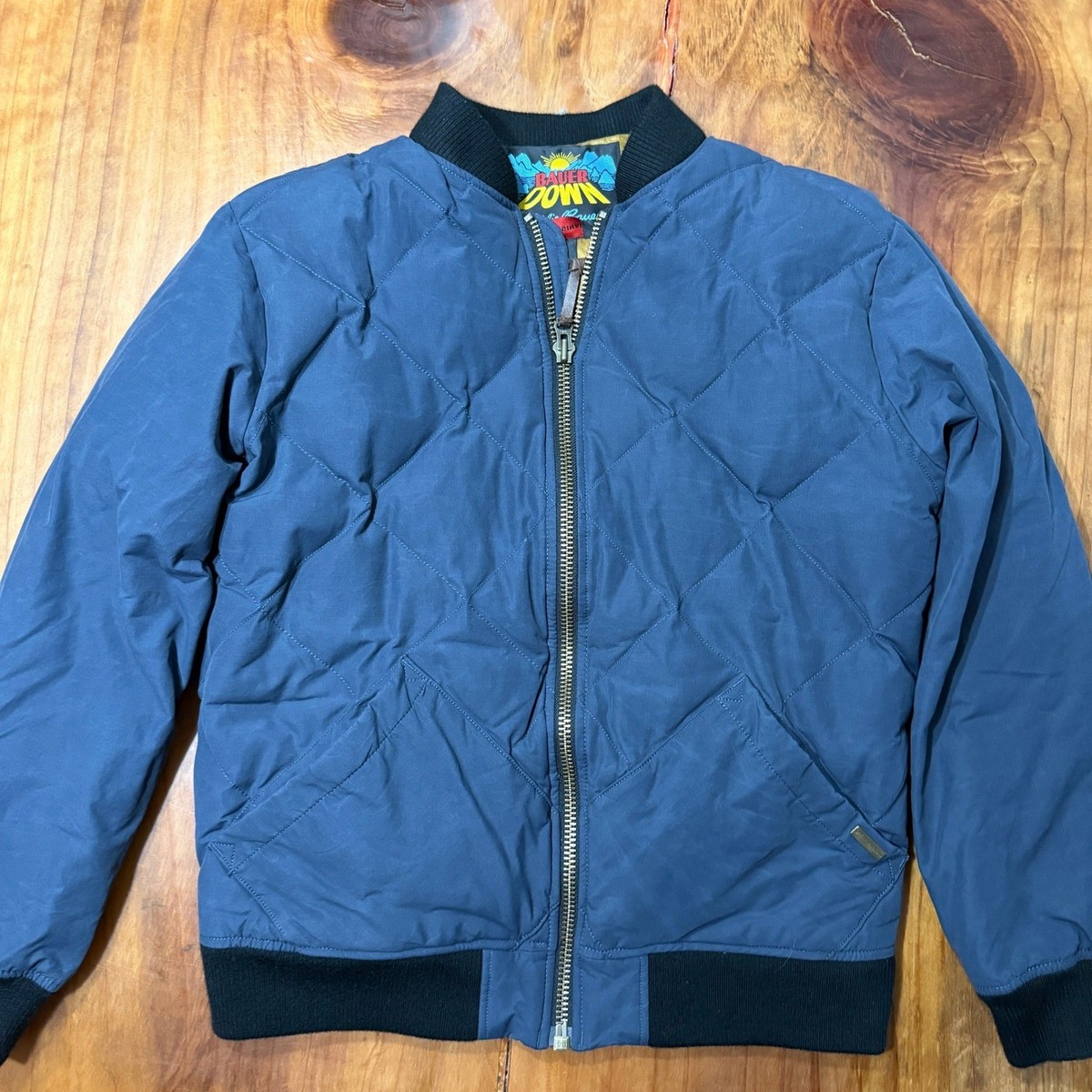 Eddie Bauer 1936 Skyliner model Mens Full zip Jacket Medium down