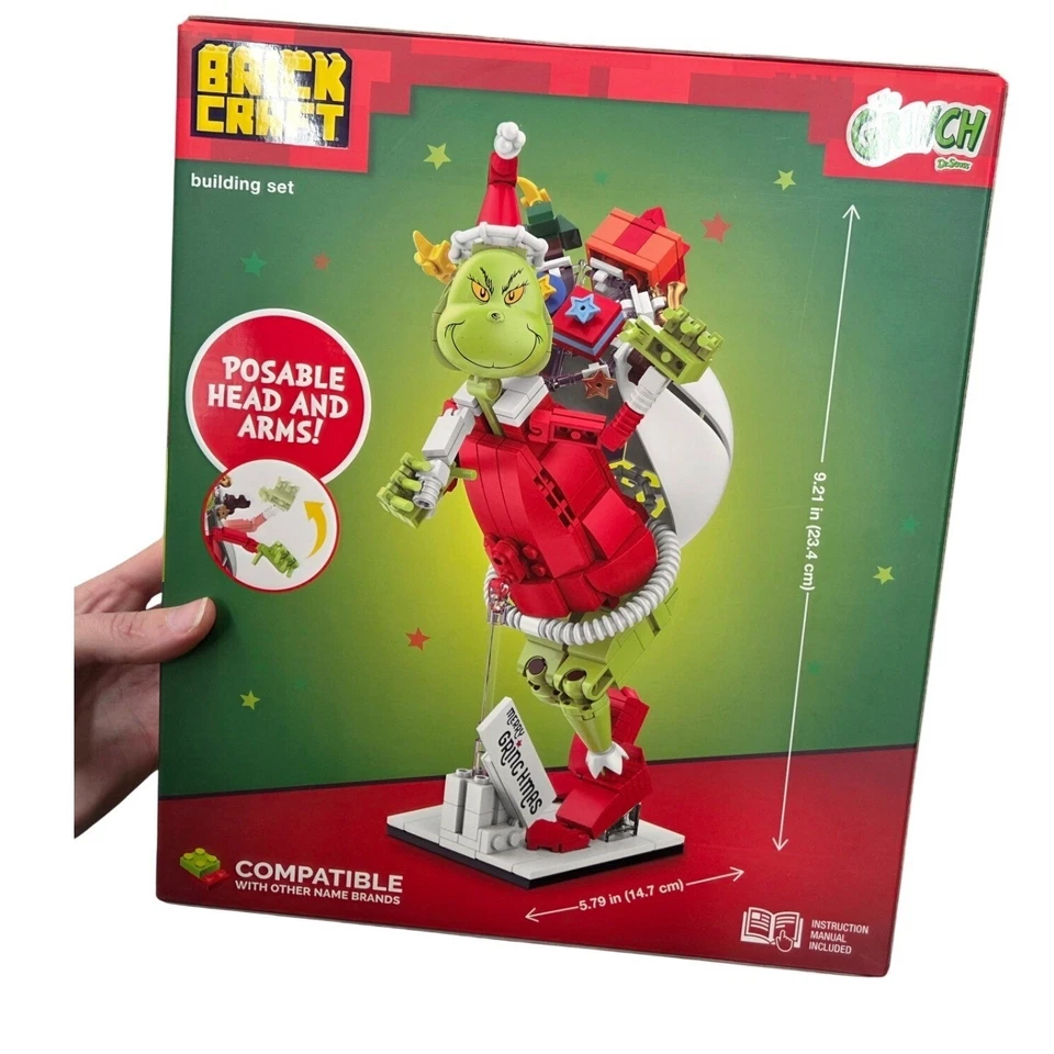 BrickCraft Dr Seuss El Atraco de Navidad del Grinch Juego de Construcción 320 Piezas NUEVO DIFÍCIL DE ENCONTRAR Foto 2 de 3