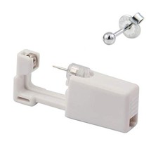 1 Piece Ear Piercing Gun,Disposable Sterile Gun Unit Tool with...