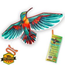 3D Eagle Kite Easy Fly Kids Adults Beach Grassland Toy
