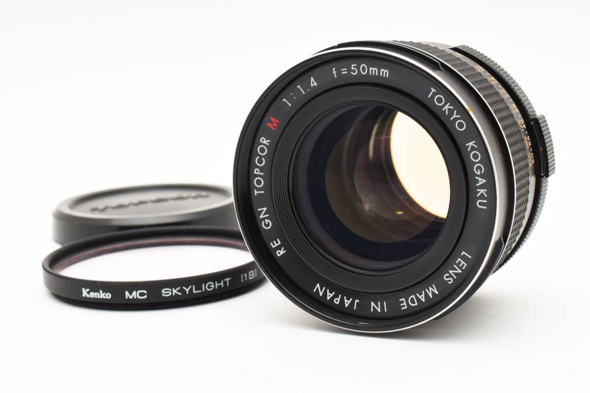 TOKYO KOGAKU RE GN TOPCOR M 50mm f1.4 Black #250237 | eBay