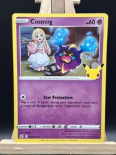 Pokemon TCG Cosmog Celebrations 13/25 Holo Rare LP