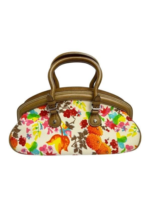 Christian Dior Embroidery Detective Handbag Flower Multicolor | eBay