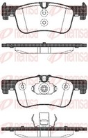 Remsa Bremsbelagsatz Scheibenbremse 1478.10 FüR F20 F22 F21 Bmw 1Er 2Er F87 F23
