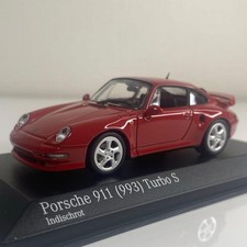 MINICHAMPS PORSCHE 911 993) Turbo S / 1/43 Diecast Car Collectible 13+ Used