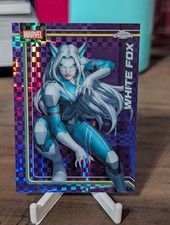 2026 Topps Chrome Marvel /75 White Fox #196 Purple X-fractor
