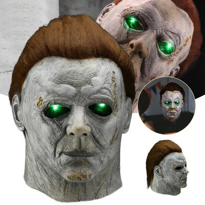 MARKENLOS Michael Myers Maske Halloween Latex Maske Kopf Erwachsenes Kostüm Geschenk Party