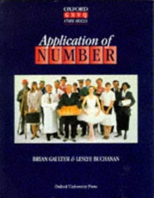 Application of Number (Oxford GNVQ Core Skills S), Gaulter, Brian & Buchanan, Le