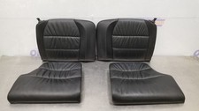 02 Porsche 911 Carrera Coupe Rear Seat Black Leather