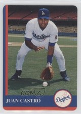 1997 Mother's Cookies Los Angeles Dodgers Stadium Giveaway Juan Castro #18 10q4