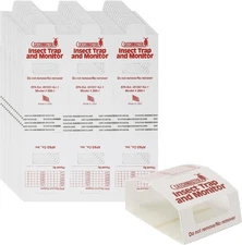 Spider & Insect Glue Traps 45-Pk 15 Sheets Spider Traps Adhesive Cockroach Ki...