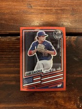2026 Panini Stars & Stripes #77 Gabe Gaeckle - /199 Red Disco - Collegiate