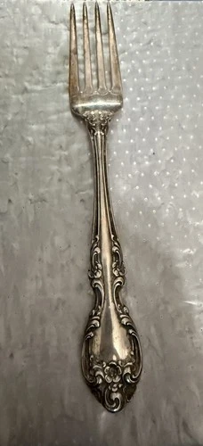 Gorham Sterling Salad Fork Place Size Melrose Pattern Vintage Silver