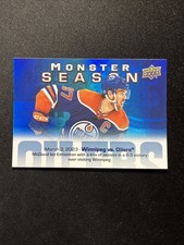 23-24 UD Series 2 Hockey Monster Season M-63 Connor McDavid