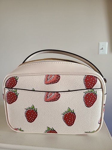 Coach Mini Jamie Camera Bag With Strawberry Print - Bild 5 von 6