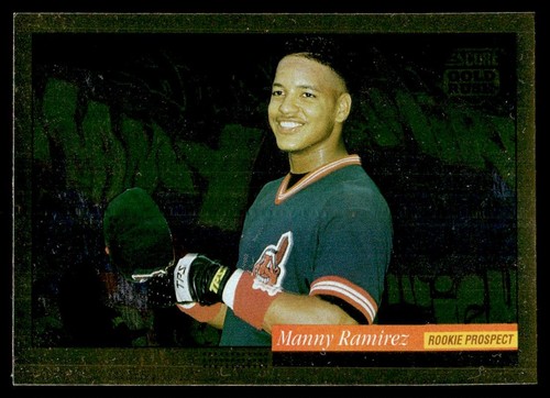 Manny Ramirez [Gold Rush] #645 1994 Score card