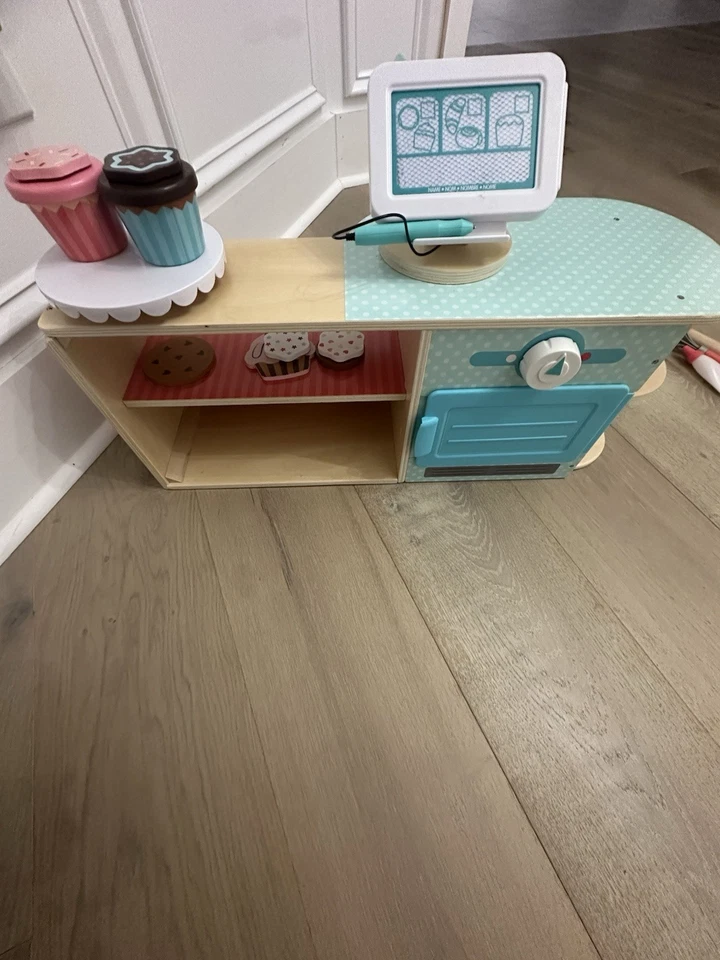 Melissa And Doug Wooden Bakery Toy Kitchen Accessories for Creative Play - Image 4 of 4
