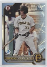 2022 Bowman Draft 1st Edition Sky Blue Foil Tres Gonzalez #BD-157 uk2