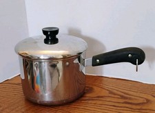 Vintage Revere Ware 3 Qt Sauce Pan Pot & Lid ...