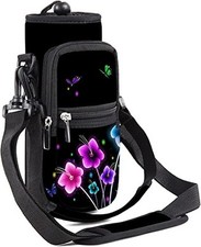 Neoprene Water Bottle Carrier Bag 25/32/40/64 oz, Bottle Pouch Holder with