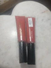 New! X2 Bath and Body Works Rose Mauve Nourishing Matte Lip Cream Gloss Shine