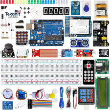 Uno R3 Starter Kit Compatible con Arduino IDE - 200+ Componentes Electrónica Kit