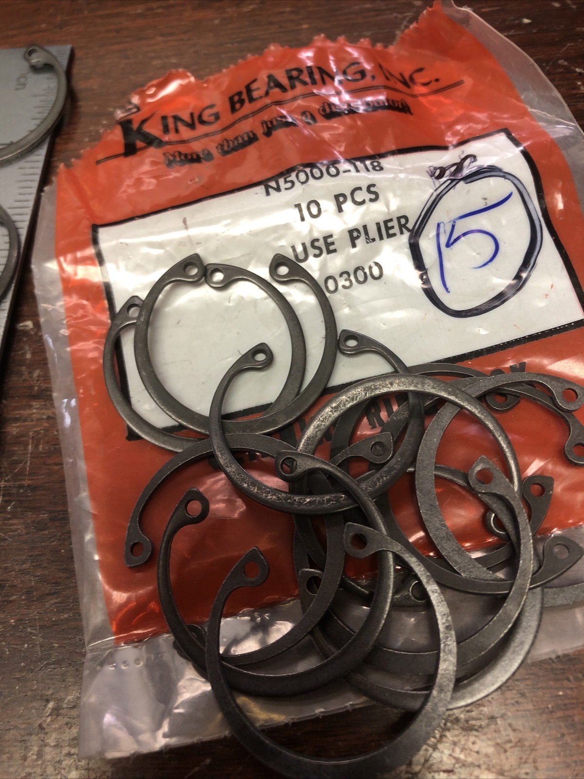 Aircraft Ring Retaining PN N5000118 Lot Of 15 eBay