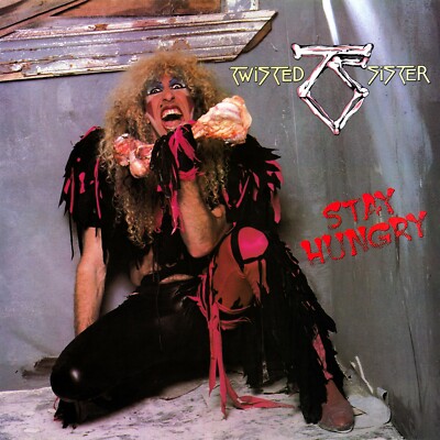 TWISTED SISTER Stay Hungry BANNER HUGE 4X4 Ft Fabric Poster