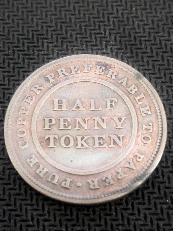 1813 HALF PENNY TOKEN CANADA - Image 2 of 4