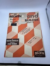 "THE BELWIN BAND BUILDER" PART 2 MUSIC BOOK-FOR BARITONE T.C. 🎶