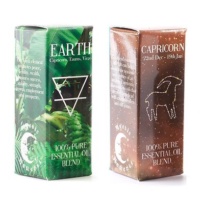 Mystix London | Earth Element & Steinbock Sternzeichen 2x10ml ätherische Ölmischung