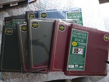 ELEVEN PHOTO ALBUM MEMORY BOOK SCRAPBOOKS-12"X12" ACID FREE-4 COLORS-BRAND NEW