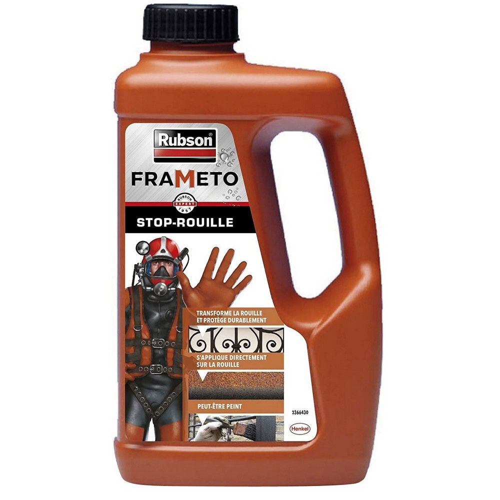Frameto Rubson traitement anti rouille pour stopper la corrosion des métaux