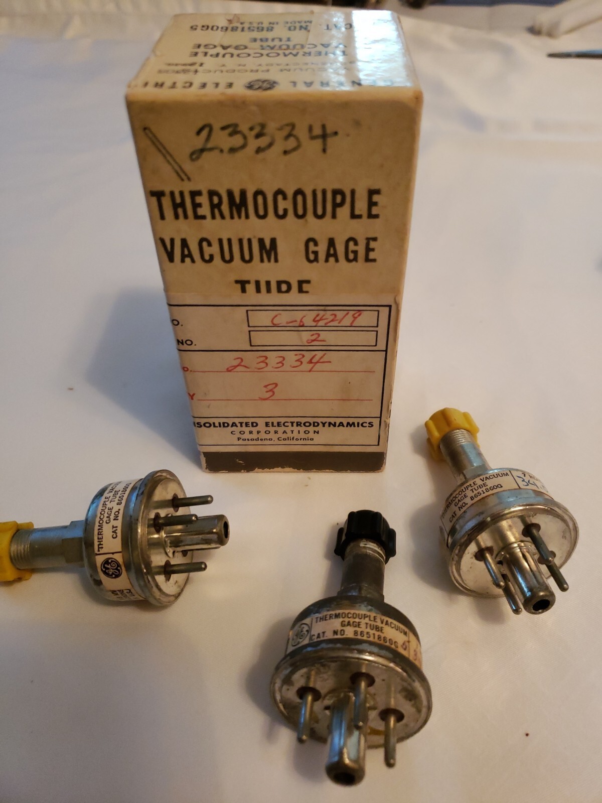 Thermocouple Vacuum Gage Serial # 8440