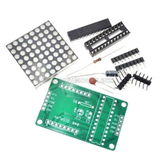 MAX7219 Red Dot Matrix Module MCU Control Display Module DIY Kit For Arduino-