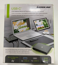 IOGEAR 2-Port 4K USB-C Desktop KVM with DisplayPort GCS1602CC