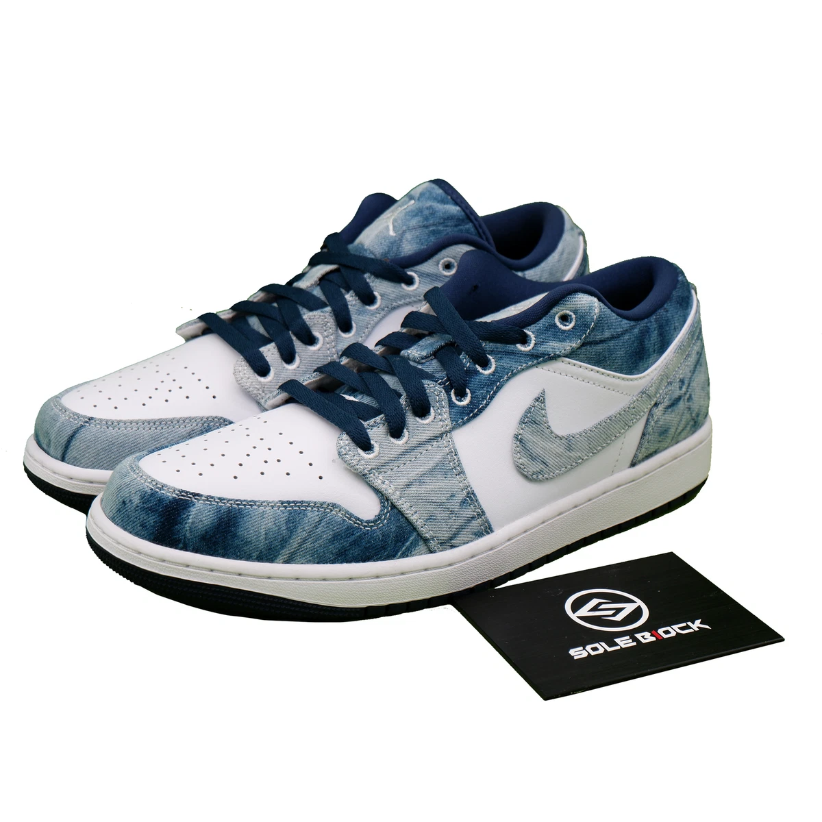 Jordan 1 Low Washed Denim for Sale | Authenticity Guaranteed | eBay